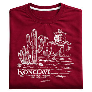 Camiseta con diseño del 87º Congreso General de Kappa Alpha Psi, ropa de fraternidad griega Krimson con diseño clásico, comodidad y estilo - Product Image 6