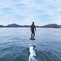 Planche de surf électrique E-foil en fibre de carbone, OEM ODM, puissance 8 kWh, vitesse 45 km/h, sports nautiques