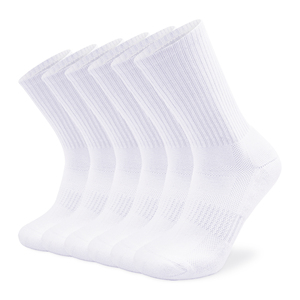 Calcetines Deportivos para Hombre Loco, de Algodón Transpirable, para Uso Diario, en Blanco y Negro, Ajuste Regular, Tejidos, para Verano - Product Image 6