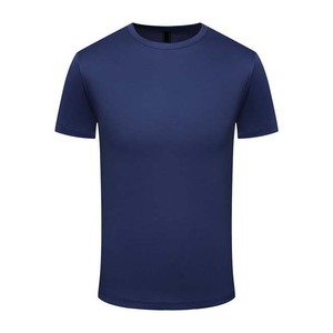 Custom Clothing Private Label Breathable Quick Dry Fitness Workout <b>Men</b> Regular Fit O-Neck <b>Short</b> Sleeve Gym Shirts 100% Cotton - Product Image 3