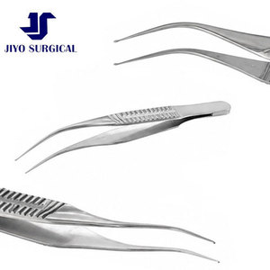 คีมจับกระจกตา Jiyo Surgical Co. รุ่น Surgical Troutman-Barraquer Colibri MP-4561 ขนาด 45 องศา 0.12 มม. 1x2 ฟัน  สำหรับงานผ่าตัดที่มีความแม่นยำสูง - Product Image 1