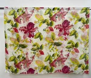 Luxury <b>Floral</b> Cotton <b>Scarf</b> for Adult Muslim Women-Lightweight Long Summer Daily Wear with Digital Printing - Product Image 1