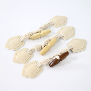 Botones de Cuero Sintético con Aspecto de Cuerno para Coser, Botones de Imitación de Cuerno para Abrigos y Manualidades - Product Image 3