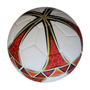 Custom <b>Red</b> Pattern Soccer Ball Size 5 Training Football Durable PU <b>Material</b> Match Practice Outdoor Sports Ball - Product Image 2