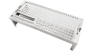 Boîte de rangement pour vis chirurgicales en acier inoxydable, boîte à vis orthopédiques, ensemble d'instruments de traumatologie certifié CE, utilisation manuelle - Product Image 4