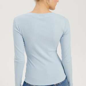 T-shirts unisexes pour femmes, été, respirants, décontractés, 100% coton, impression personnalisée du logo, manches longues - Product Image 4