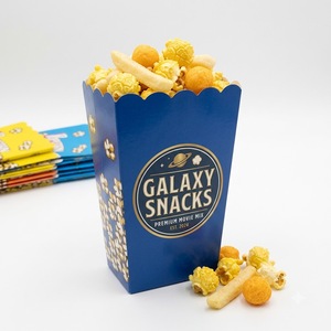 Caja de Palomitas de Maíz de Papel Ecológica con Logotipo Personalizado al por Mayor, Apta para Microondas, con Impresión UV para Cines y Comida Rápida - Product Image 4