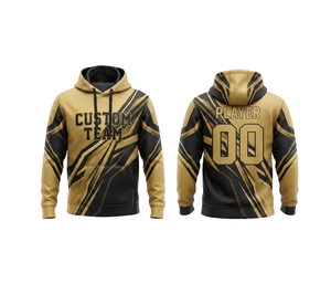 Unisex Sublimation Team <b>Hoodie</b> Custom Printed Sports Sweatshirt with Personalized Player <b>Name</b> Number and Team Logo 420g XS - Product Image 1