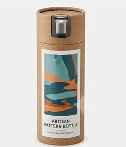 Botella de Agua de Cobre con Textura Premium, Diseño Artístico Único, Ecológica y Elegante, para el Hogar, Regalos, Oficina, Escuela - Product Image 6