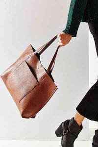 Vintage Handmade <b>Leather</b> Tote Bag Women Durable Spacious Travel Handbag - Product Image 2