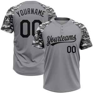 เสื้อเบสบอลแบบย้อนยุคคุณภาพดี ระบายอากาศได้ดี ออกแบบได้ตามต้องการ สำหรับผู้ใหญ่ สไตล์ใหม่ แขนสั้น ชุดกีฬา - Product Image 4