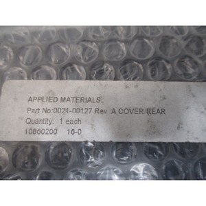 ฝาครอบด้านหลัง AMAT 0021-00127 สำหรับช่องแอร์ EMXP+ - อุปกรณ์และอะไหล่เซมิคอนดักเตอร์ระดับโลกที่เชื่อถือได้ - Product Image 1