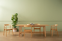 Silla de Comedor Moderna y Contemporánea con Patas y Respaldo de Madera Maciza Resistente para Hogar, Oficina, Apartamento y Comedor