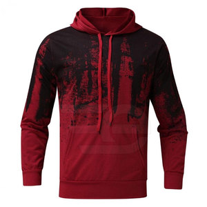 Conjunto Deportivo con Capucha para Hombre, Cómodo, Informal, para Invierno, Ecológico, Transpirable, 100% Algodón, para Entrenamiento Físico, Estilo Urbano Moderno - Product Image 2