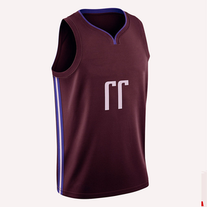 Nouveau maillot de basket-ball, uniforme de basket-ball, vêtements de sport personnalisés en gros, vêtements de basket-ball pour hommes, 100% polyester, séchage rapide - Product Image 5