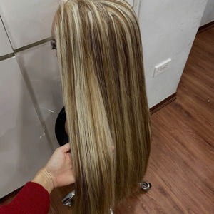 Wholesale 13x6 HD Lace Front <b>Wigs</b> Vietnamese Human <b>Hair</b> <b>Extensions</b> <b>Wigs</b> <b>Hair</b> Blonde Piano Color Wholesale Price - Product Image 5