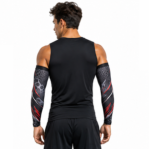 Manchons de compression sportifs pour hommes – Personnalisables, respirants, extensibles, de soutien et de protection pour la course, le cyclisme et l'entraînement - Product Image 4