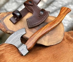 Hache de bûcheron en acier Damas de haute qualité 2026 avec manche en bois pour le camping à prix raisonnable - Product Image 2