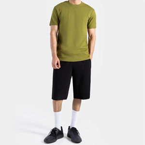 Camisetas de Hombre de Secado Rápido y Cómodas a Precio de Mayoreo, Camisetas de Manga Corta Lisas con Logotipo Personalizado Impreso - Product Image 1