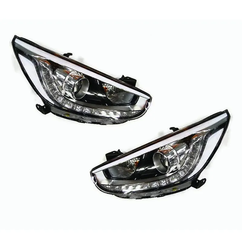 LED far Hyundai Accent SOLARIS 2011-2014 92101-1R520 92102-1R520 orta doğu tipi far uyar