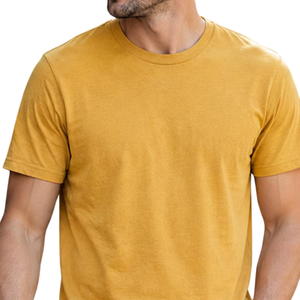 Camiseta de Cuello Redondo para Hombre, Manga Corta, Corte Regular, Estilo Casual Básico, Ropa Urbana, Venta al Por Mayor, Personalizable, Moda Diaria - Product Image 3