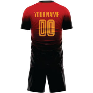 INDEX SPORTS WEAR Conjunto de Camiseta de Fútbol Personalizada para Hombre, Sublimada, Cuello en V, Manga Corta, Absorbe la Humedad, Secado Rápido, para Todas las Temporadas, Adulto - Product Image 6
