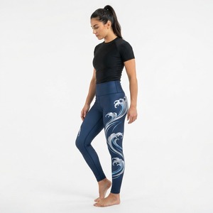 Leggings de BJJ personnalisés pour femmes, sublimation, extensibles, pour l'entraînement au grappling - Product Image 2