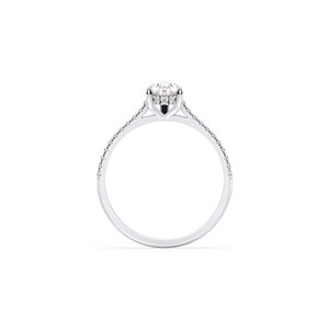Bague de fiançailles/promesse REYES, très vendue, en argent sterling 925, moissanite certifiée GRA, pour femme, bijoux fins - Product Image 6