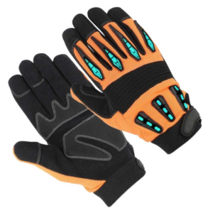 Amara Optimal Hand Anti-Impact Construction Gloves Synthetic Leather TPR Insert Mechanically Heat Abrasion Protection Hands Arms - Product Image 4