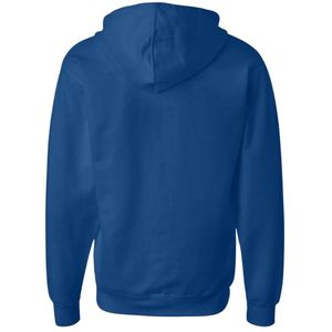 Men's Midweight Full <b>Zip</b> <b>Hooded</b> Sweatshirt Custom Logo Hoodie for Retail Brands and Bulk Clothing Orders - Product Image 2
