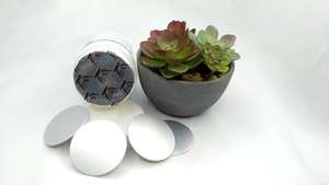 Película de Sellado de Aluminio Laminado SAM LAN, Recubierta de PET, PE, PP y Vidrio, Troquelada, de Alta Calidad, para Uso Farmacéutico, Semirrígida - Product Image 4