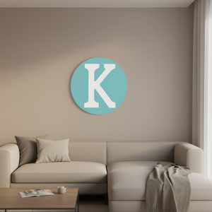 Lettera Decorativa Ilan K 11Cm Per Decorazione Murale - Product Image 3