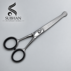 Tijeras Profesionales de Peluquería de Acero Inoxidable para Nariz, Barba y Cejas, Diseño Multiusos con Punta de Seguridad para Logotipo Personalizado - Product Image 6
