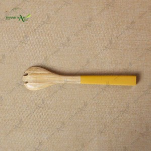 Cuillère en bambou classique faite à la main, écologique, durable, ustensiles de cuisine directement du Vietnam pour les cadeaux, choix intelligent - Product Image 6