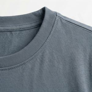 T-shirt col rond pour femme, haut décontracté confortable à manches courtes, personnalisable avec impression ou couleur unie - Product Image 4