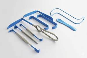 Ensemble de 9 rétracteurs chirurgicaux isolés, instruments chirurgicaux en acier inoxydable, manuels, réutilisables, certifiés CE, vente chaude - Product Image 2