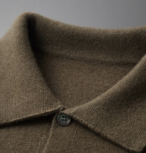Cardigan en Laine Homme Haut de Gamme 2026 – Meilleures Ventes, Col Rabattu Uni, Poches, Épais, Automne-Hiver - Product Image 5