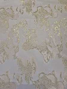 Turkish Ultra Soft Sheen Polyester Jacquard <b>Fabric</b> Fancy Metallic Brocade Specialty Yarn PK-1815 for Girls' Abaya Color Garments - Product Image 5