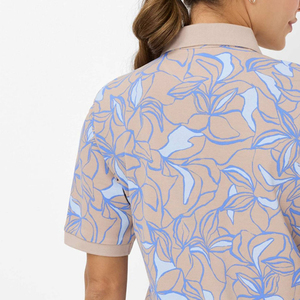 Polo de Manga Corta para Mujer, Sublimado, Personalizado, con Impresión Transpirable, para Adultos, Servicio OEM, Última Tendencia - Product Image 5