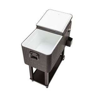 Carrello Frigo Portatile da Esterno 80QT con Ruote e Ripiano - Borsa Termica su Ruote - Product Image 5