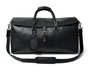 Genuine Leather Duffel <b>Bags</b> Large Space Leather Travel Duffle <b>Bags</b> for Men Custom Embossed Printing - Product Image 1