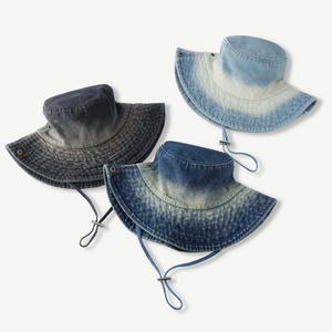 Chapeaux Bob en Jean Unisexe Personnalisés de Haute Qualité – Prix de Gros pour Fêtes Tendance - Product Image 6