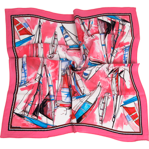 Foulard carré personnalisé 100 % coton, imprimé, style mouchoir en satin de soie, pour femme, usage quotidien, cadeau - Product Image 4