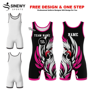 Men's Wrestling Singlet Pakistan Made Professional Wrestling Singlets Spandex/Polyester 240g Sinewy Sports manufacturer - Product Image 5