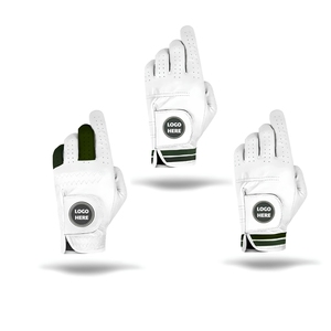 Gant de golf respirant à haute adhérence pour gaucher, en cuir véritable, avec logo personnalisé, flexible, vente en gros, directement de l'usine, Vietnam VN - Product Image 6