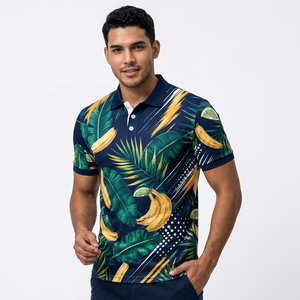 Camisa Polo Casual de Golf para Hombre, 100% Algodón, Transpirable, Manga Corta, con Botones, Ropa de Playa, Moda de Verano - Product Image 6