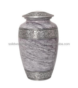 Urnas decorativas de latón para adultos, urnas hechas a mano para entierro de hombres y mujeres. - Product Image 5