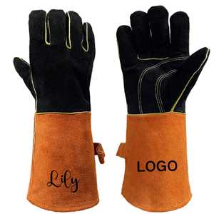 Guantes de Soldadura TIG de Piel de Cabra de Primera Calidad, Alta Destreza, Resistentes al Calor, Protección UV, Antideslizantes, Unisex, para Caza LGW-0008 - Product Image 1