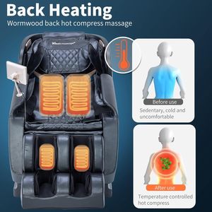 Chaise de massage pratique pour un usage quotidien, chaise de massage électrique à gravité zéro, massage complet du corps, chaise de massage à gravité zéro - Product Image 3