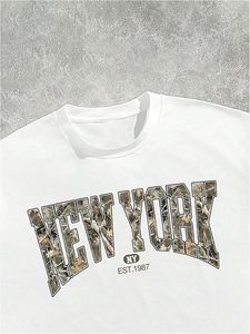 <b>Men's</b> <b>Camo</b> 2 Piece Outfits Letter Graphic Tees track <b>Shorts</b> Set Streetwear Outfits - Product Image 3